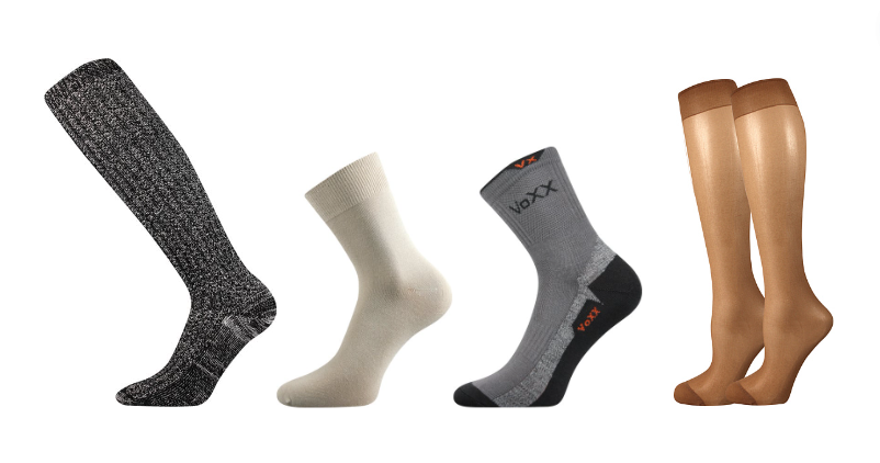 Ponožky a podkolenky VoXX®, Boma®, Lonka® a Lady B - pohodlí, skvělý vzhled a zdravé nohy!